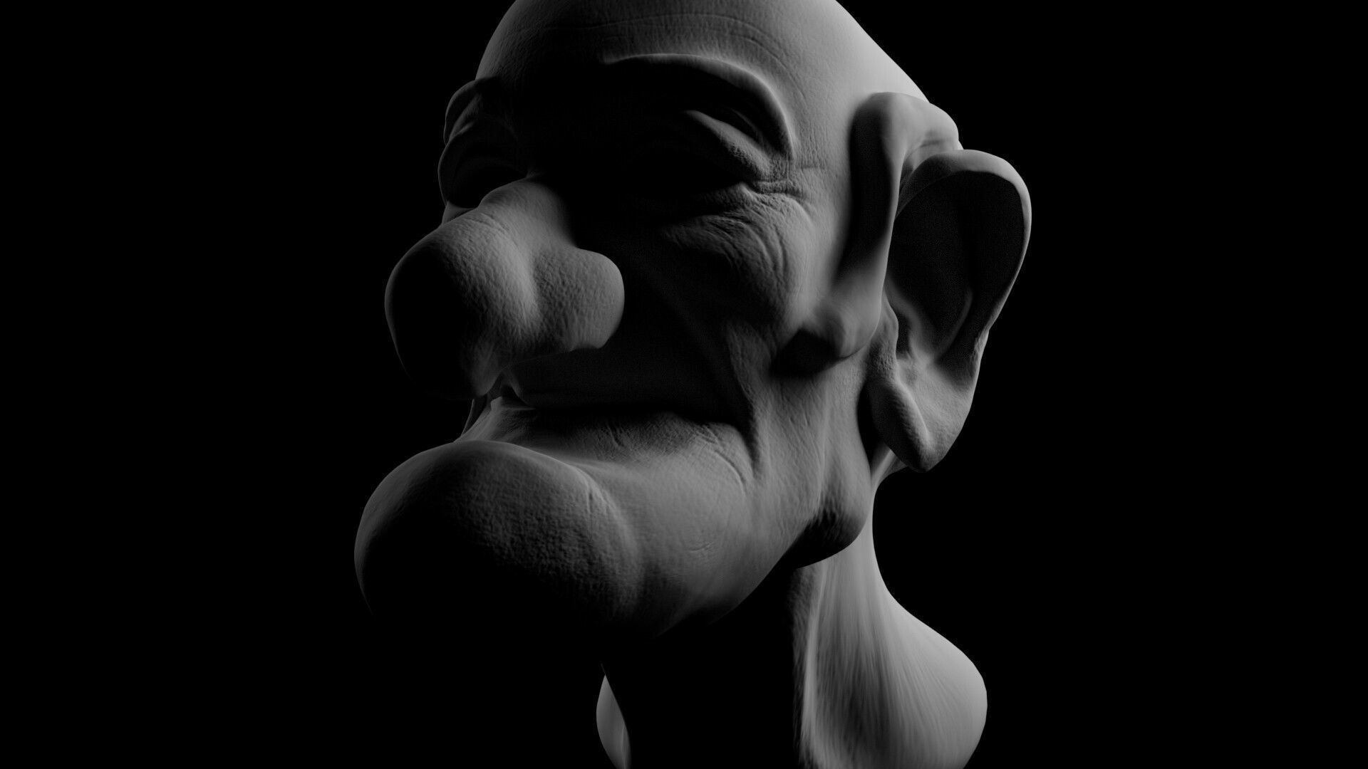 Old Man -Taruna Mhatara  3D model_4