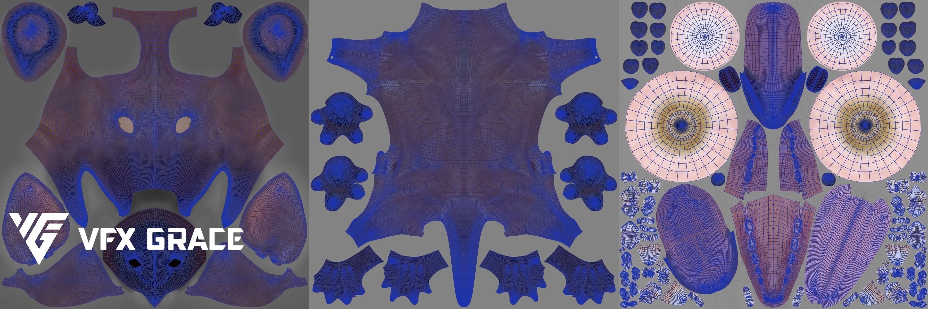 Arabian Red Fox Animation - VFX Grace 3D model_23