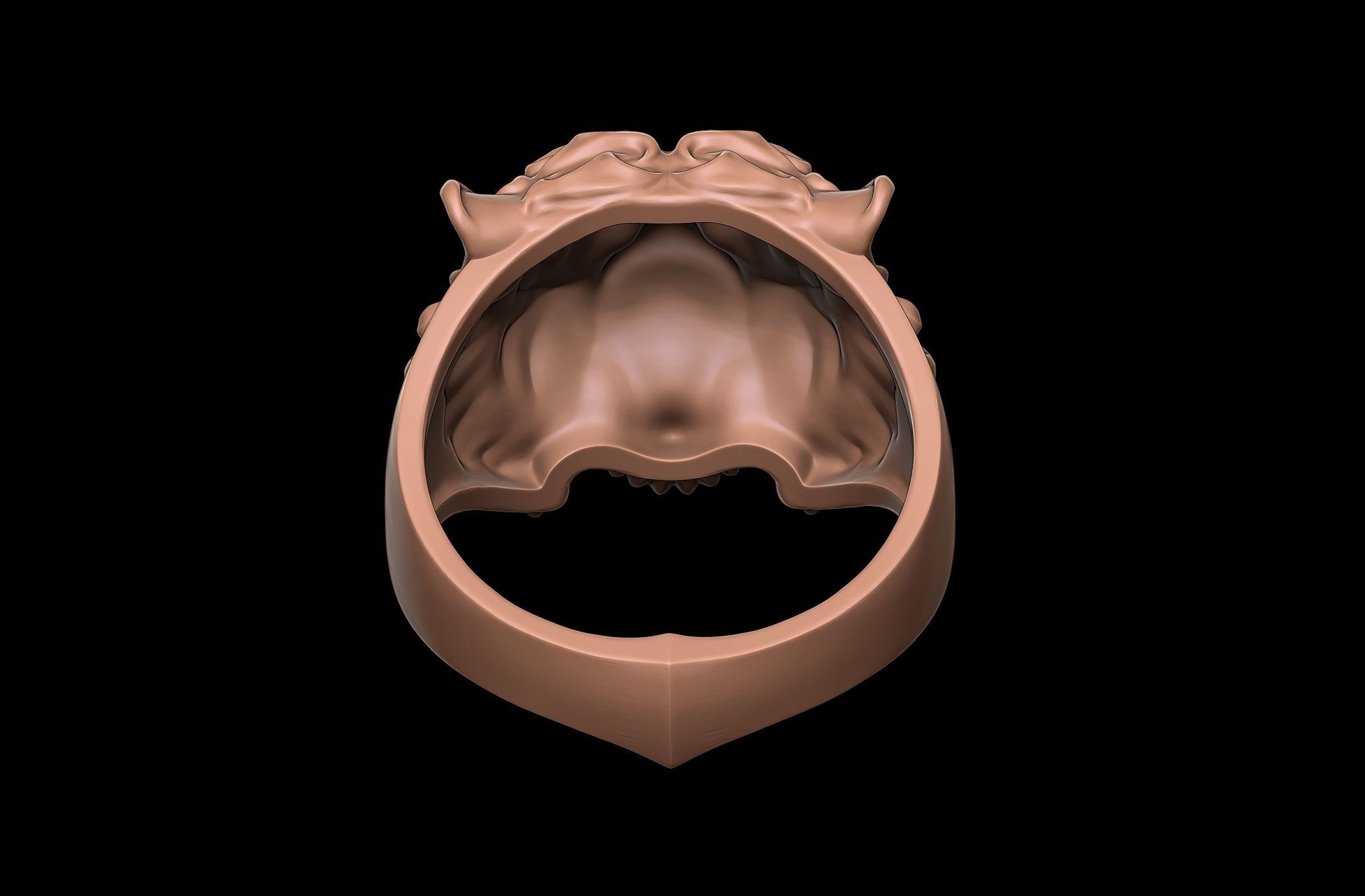 Tiger Ring 3D print model_10