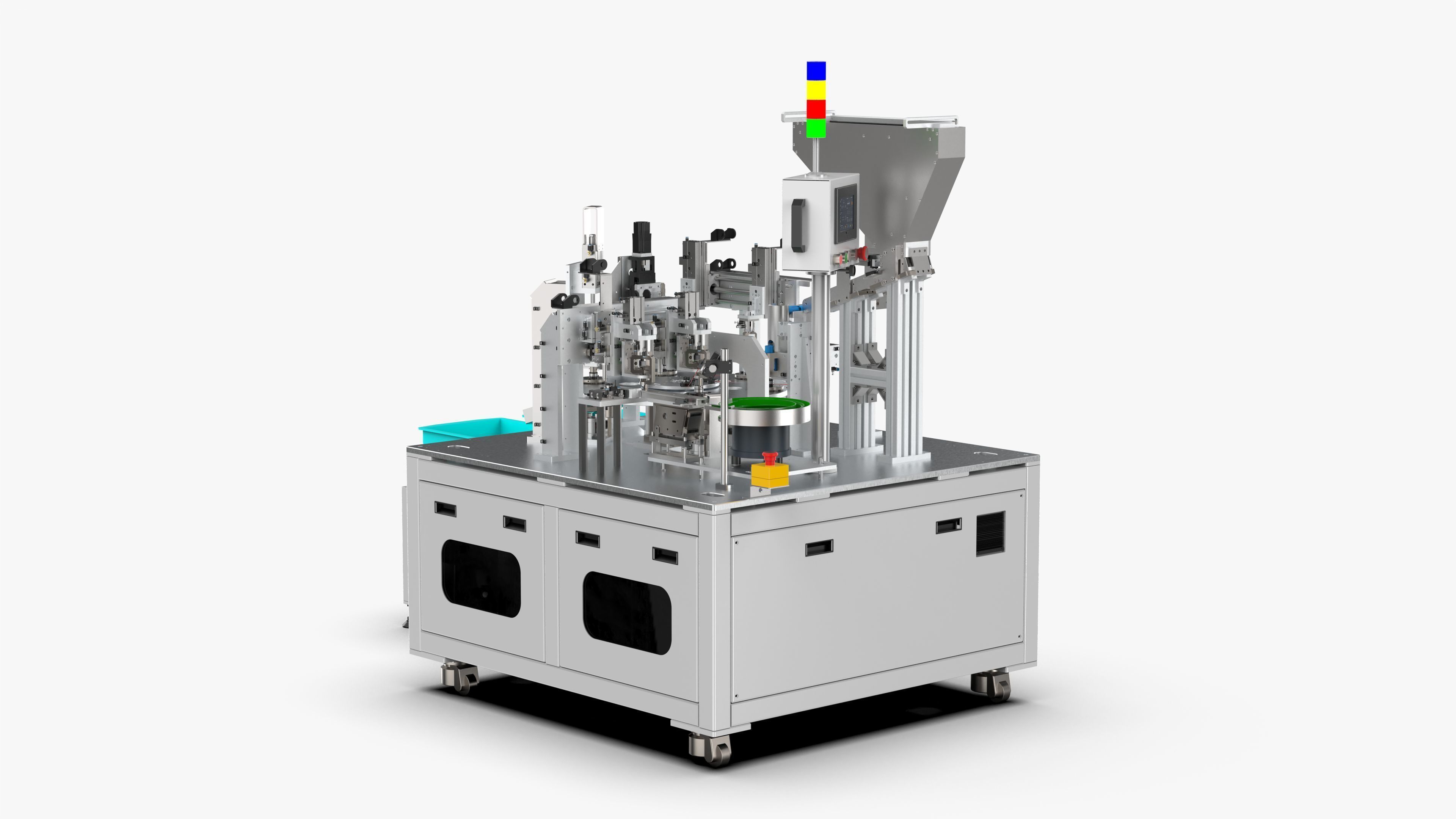 Automatic Circlip Assembly Machine 3D model_3