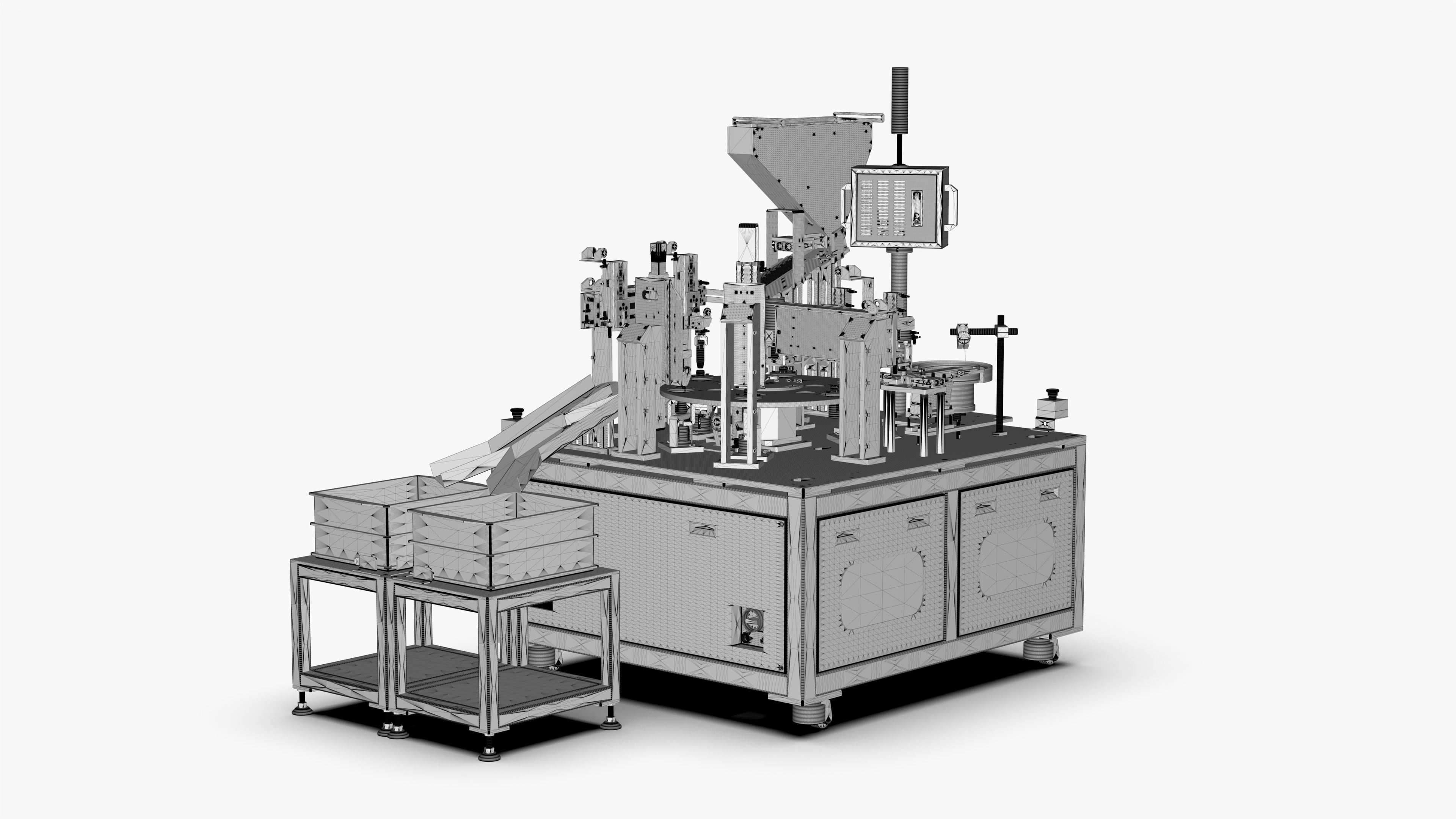 Automatic Circlip Assembly Machine 3D model_22