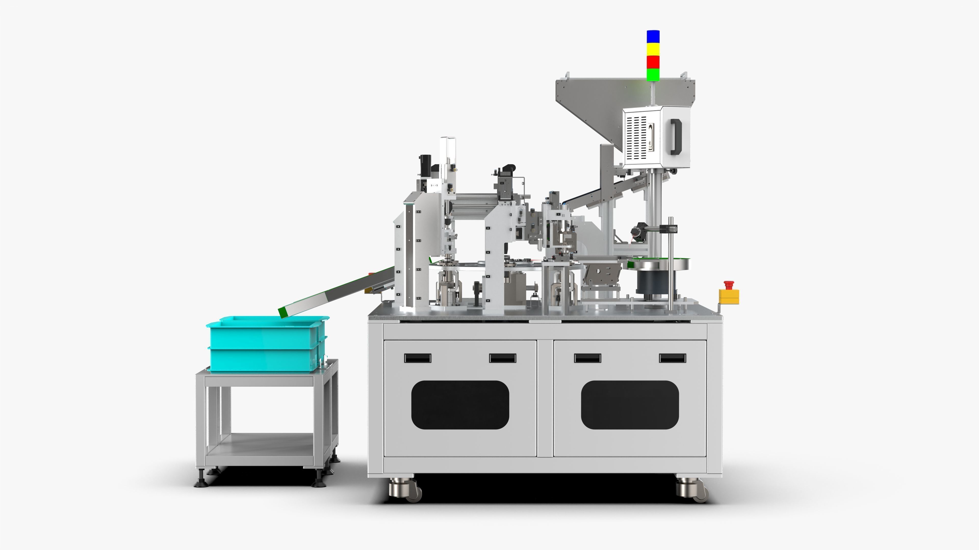 Automatic Circlip Assembly Machine 3D model_8