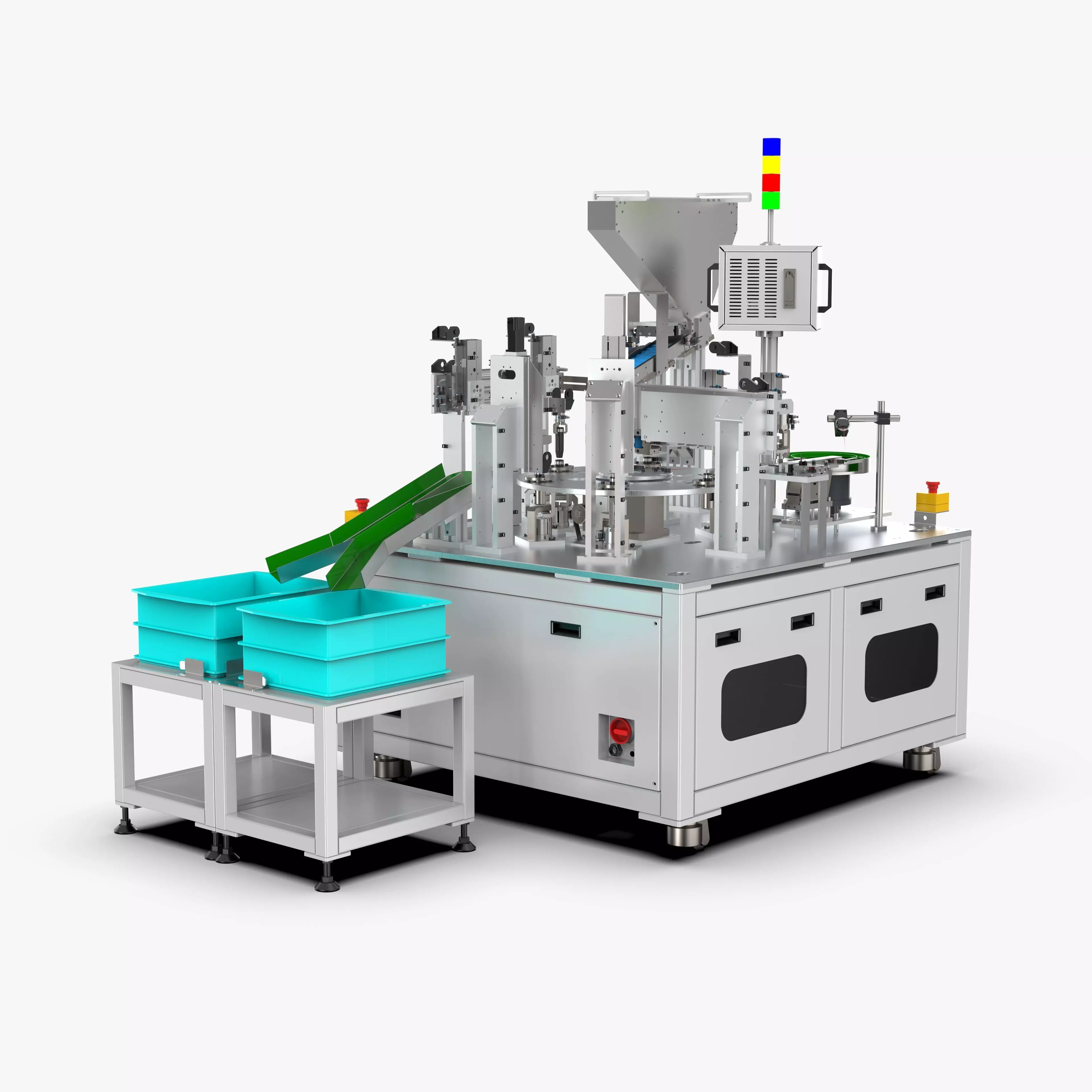 Automatic Circlip Assembly Machine 3D model_0