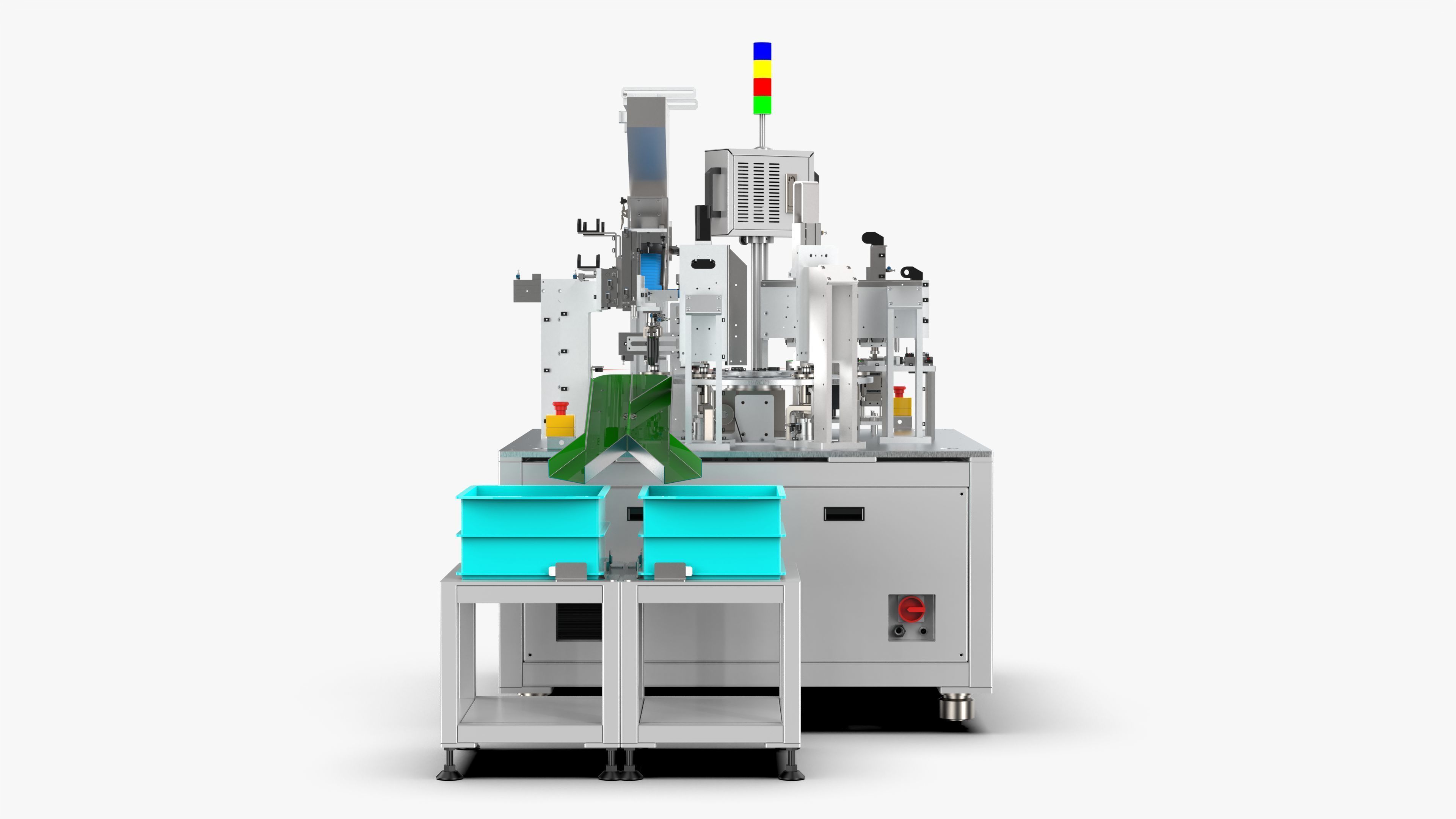 Automatic Circlip Assembly Machine 3D model_7