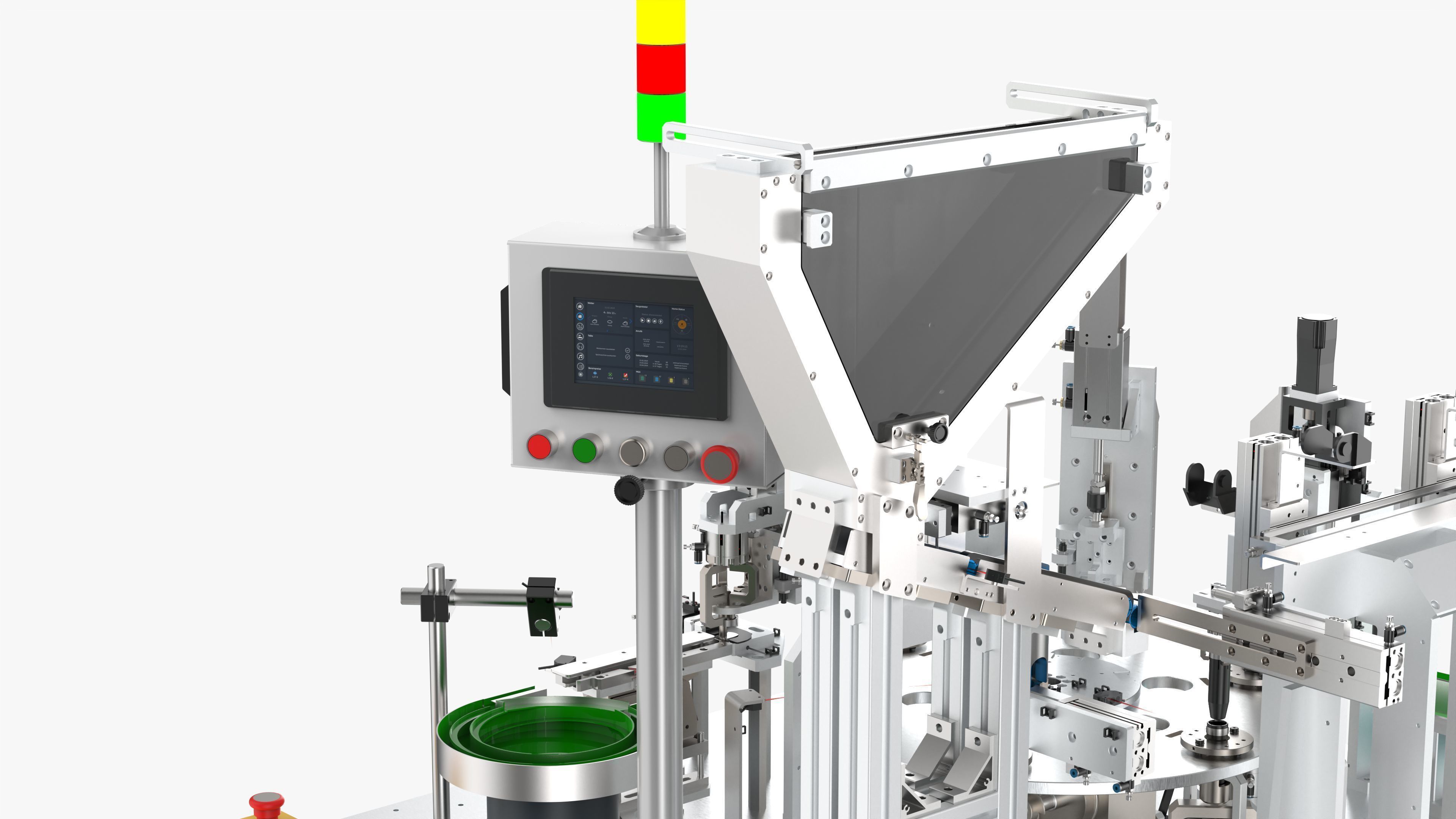 Automatic Circlip Assembly Machine 3D model_10