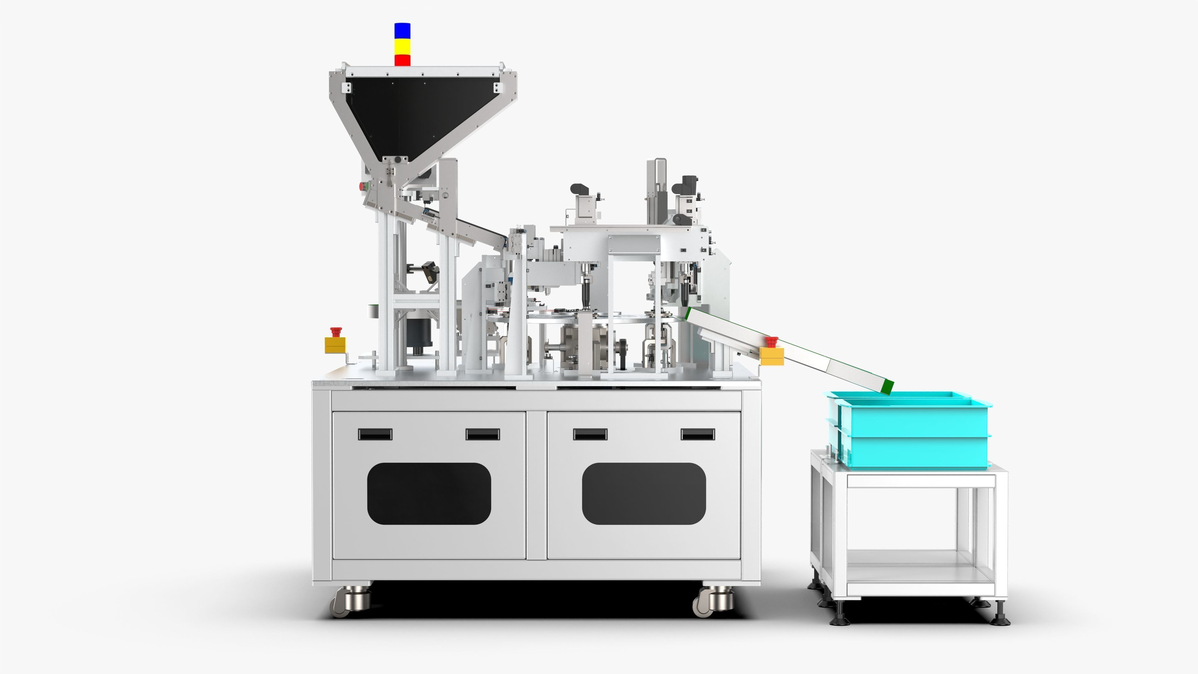 Automatic Circlip Assembly Machine 3D model_4