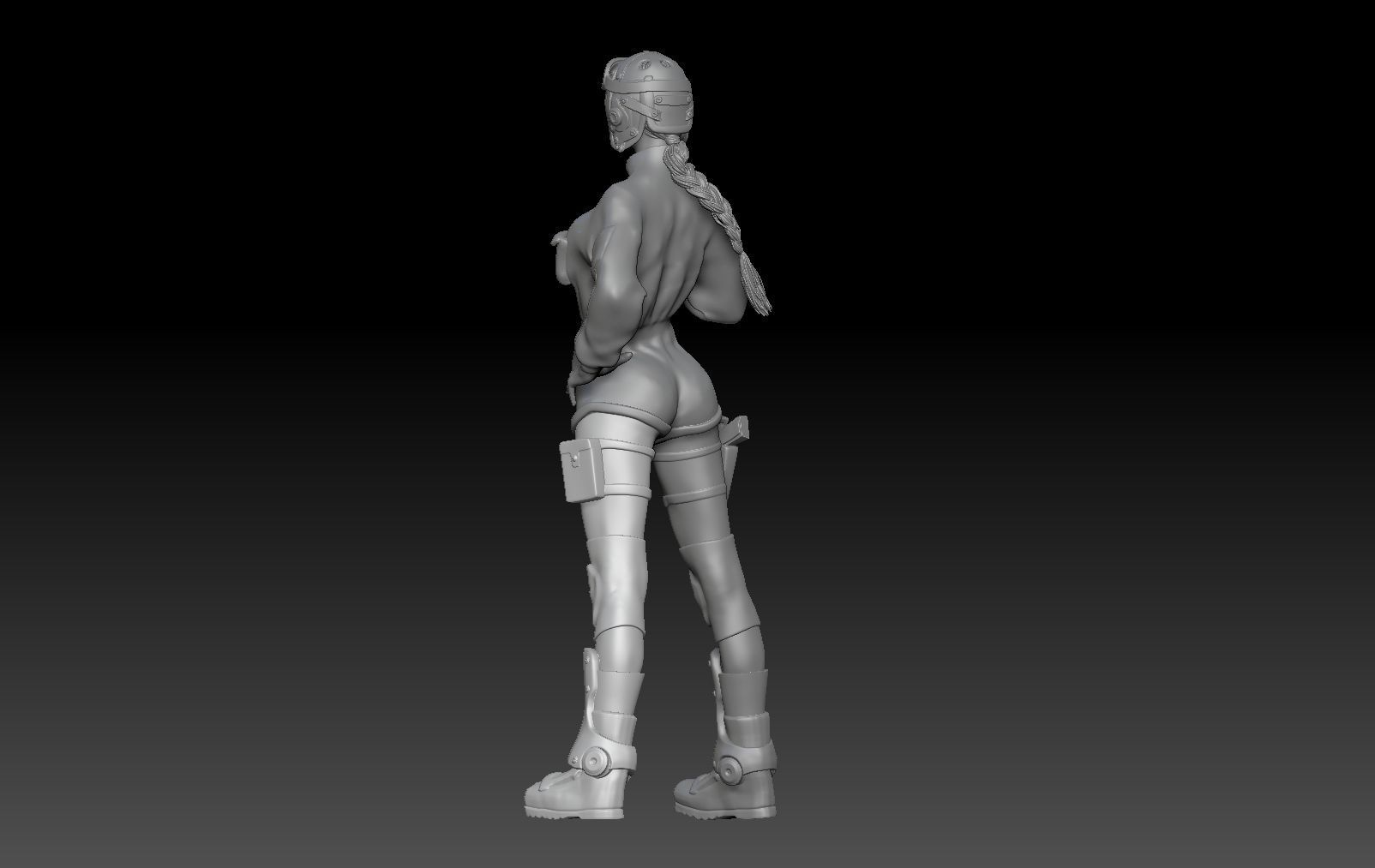 APOCALIPSIS GARAJE TANK GIRL 3D print model_3