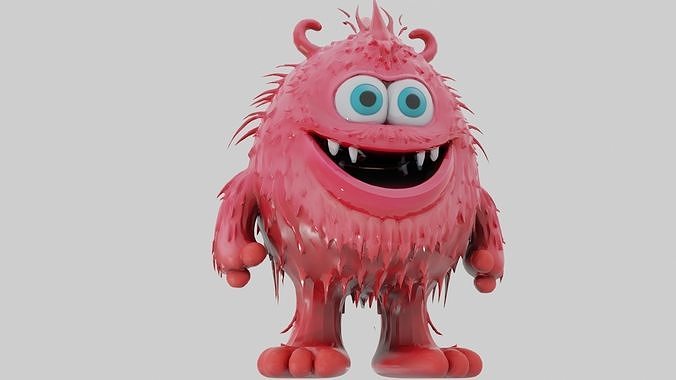 Model Disney Anime Monstre et Cie 3D model