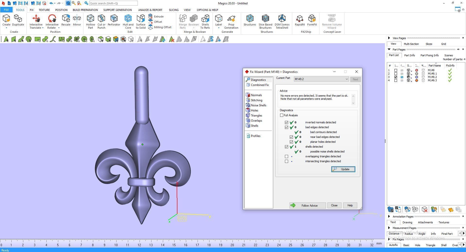Ring M149 Mens luxury ring with enamel and gems 3D print model_22