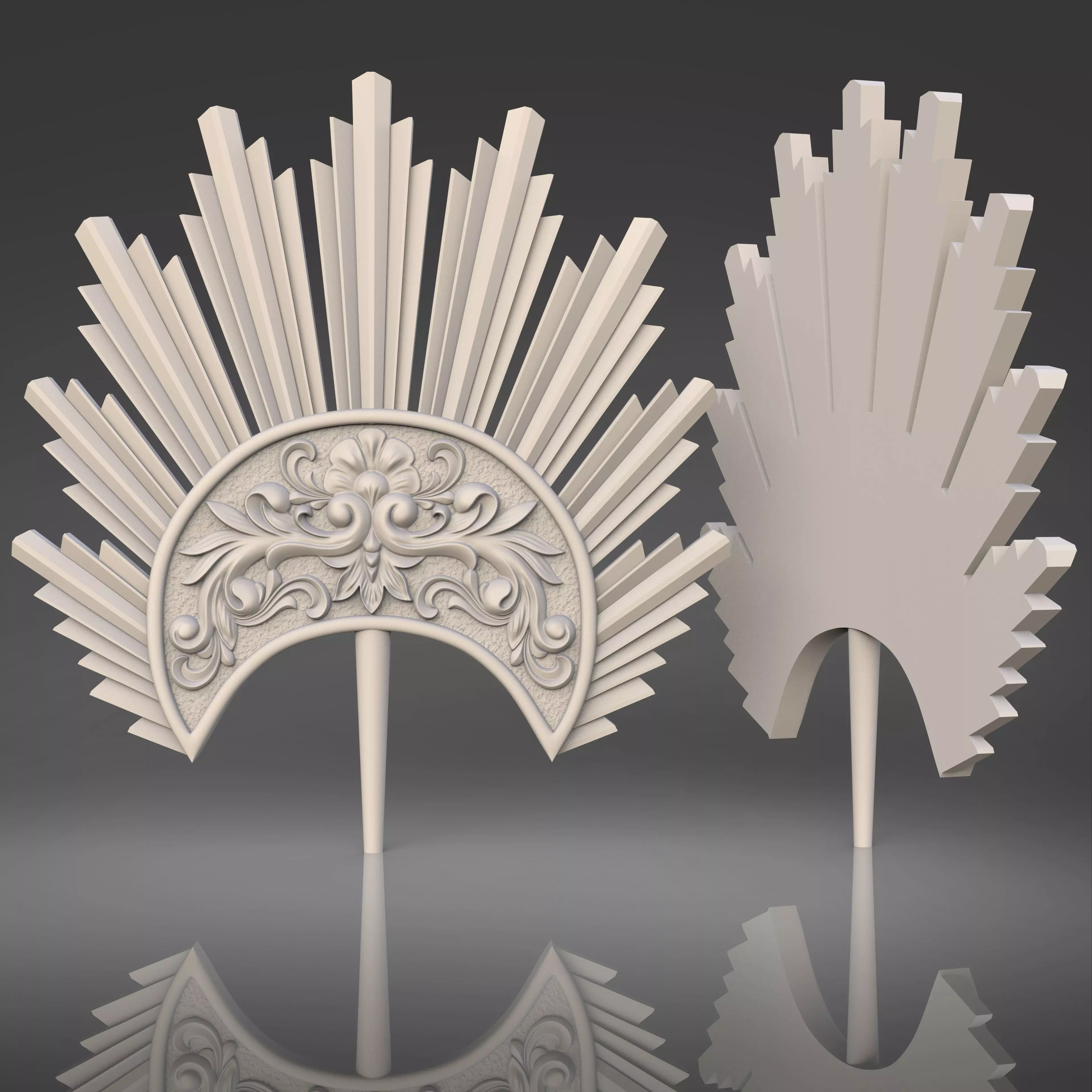 Resplendor para agenda sacras 3D print model_0