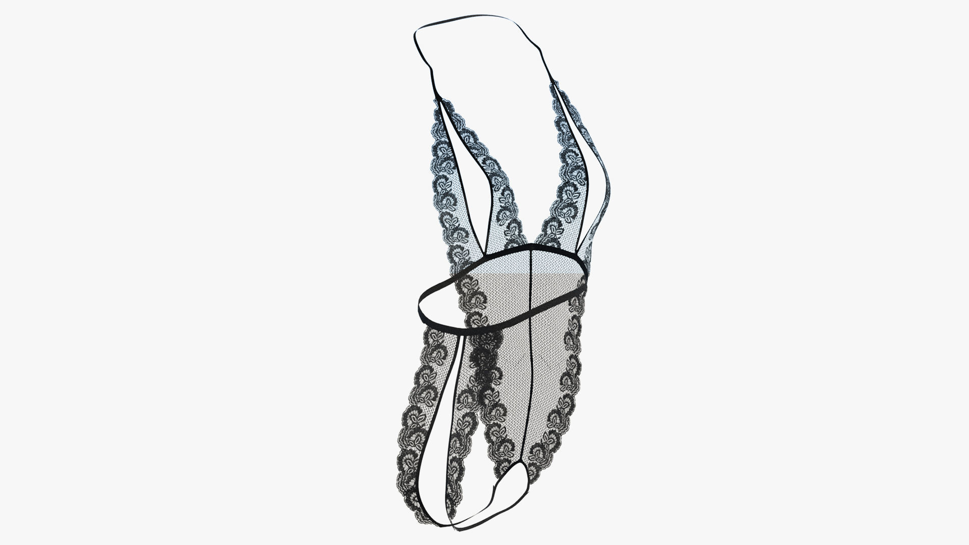 Sexy Lingerie SS37 3D model_3