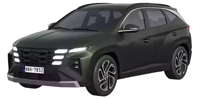 Hyundai Tucson 2024 3D model