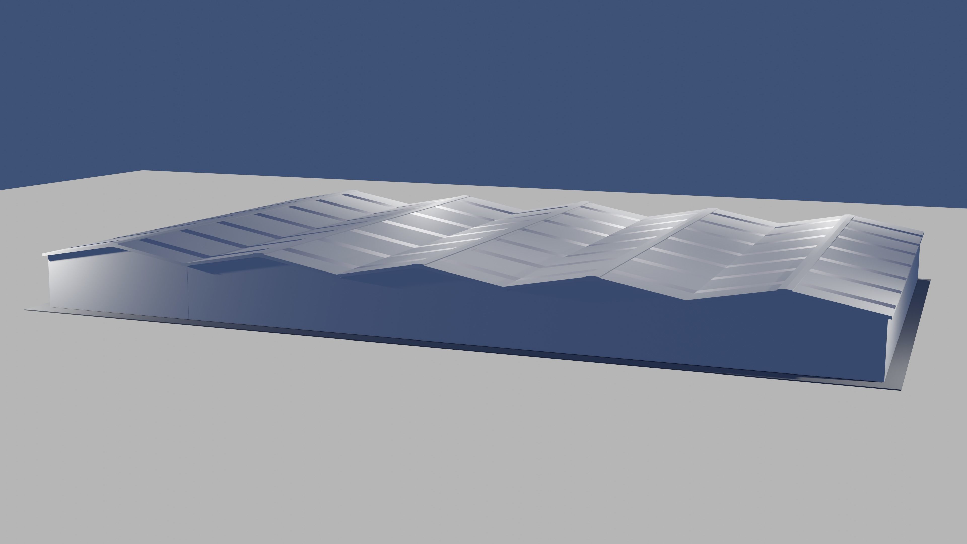 big warehouse 3D model_1