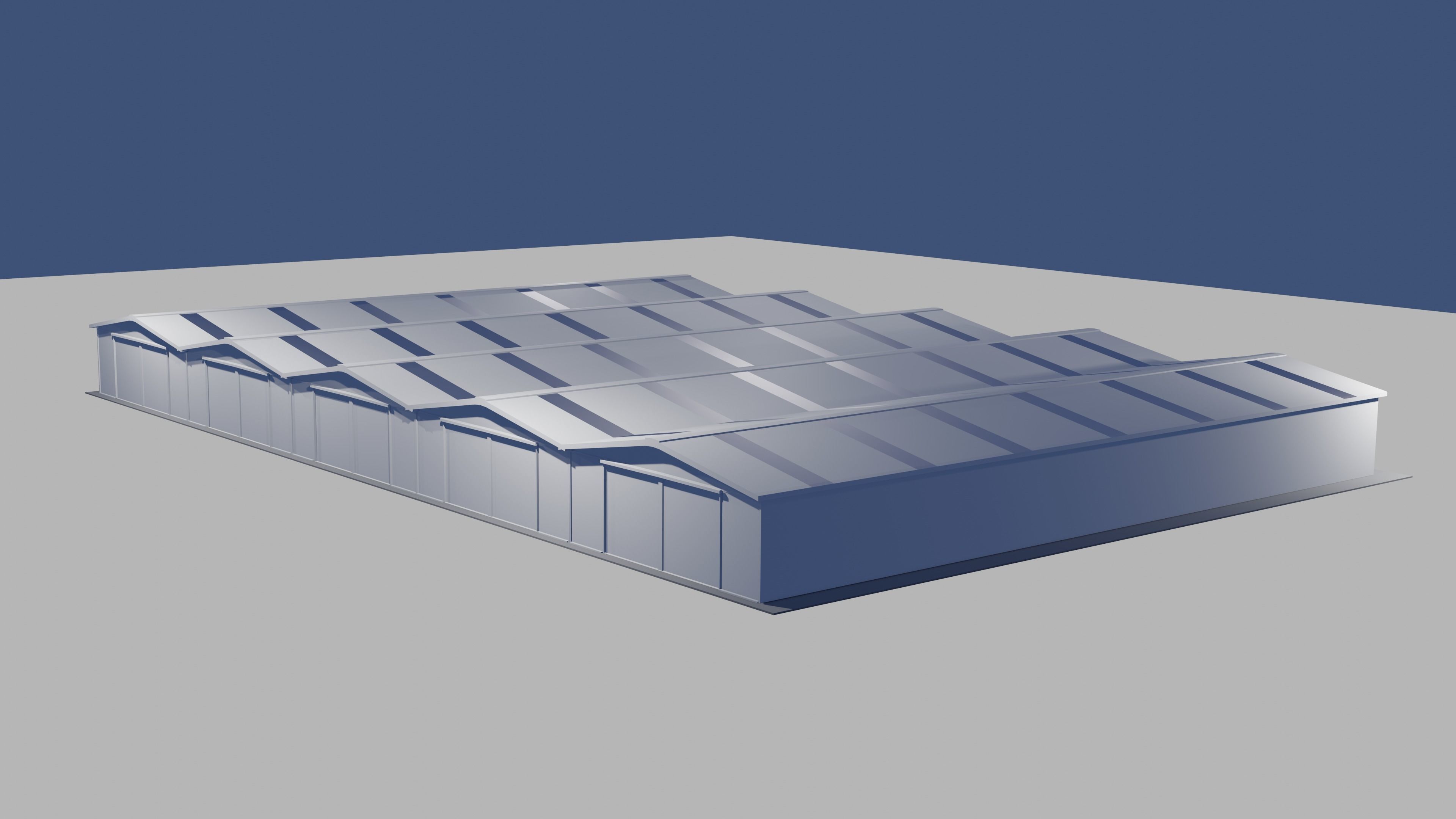 big warehouse 3D model_2