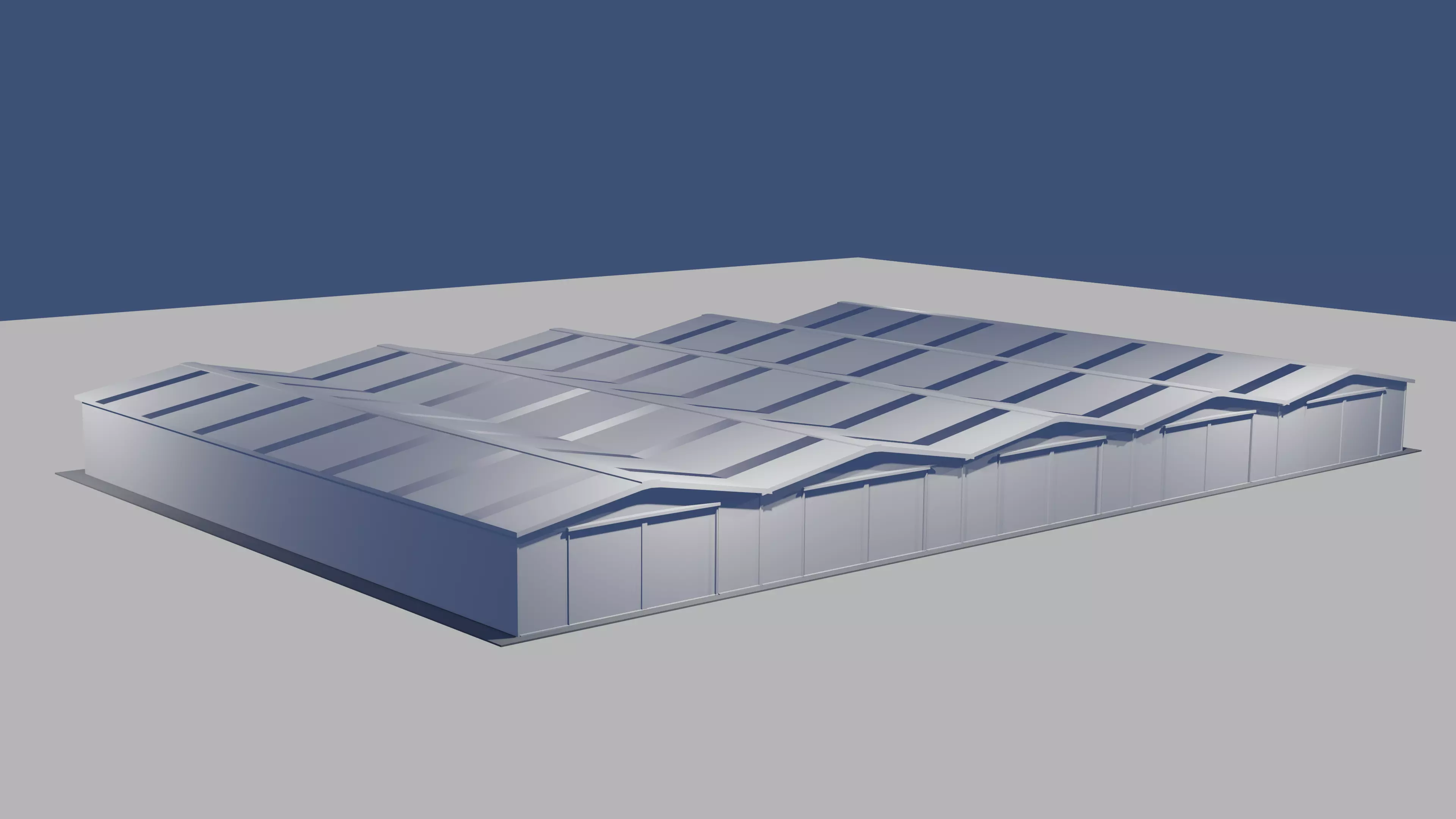 big warehouse 3D model_0