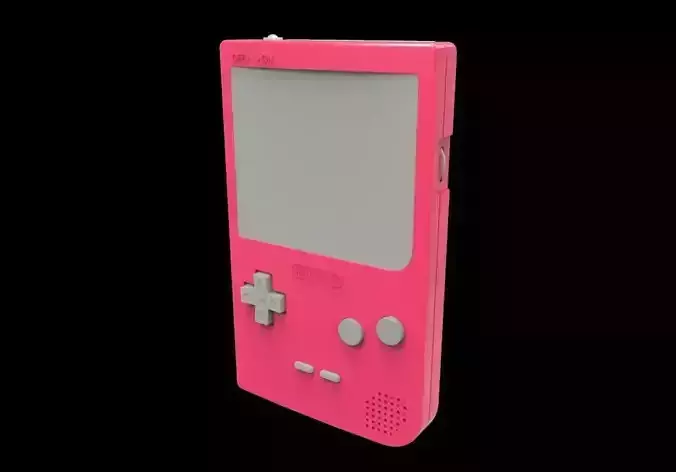 GameBoy Pocket 3D print model