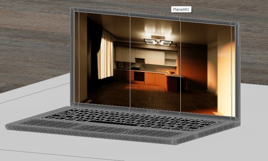 laptop Free 3D model_2