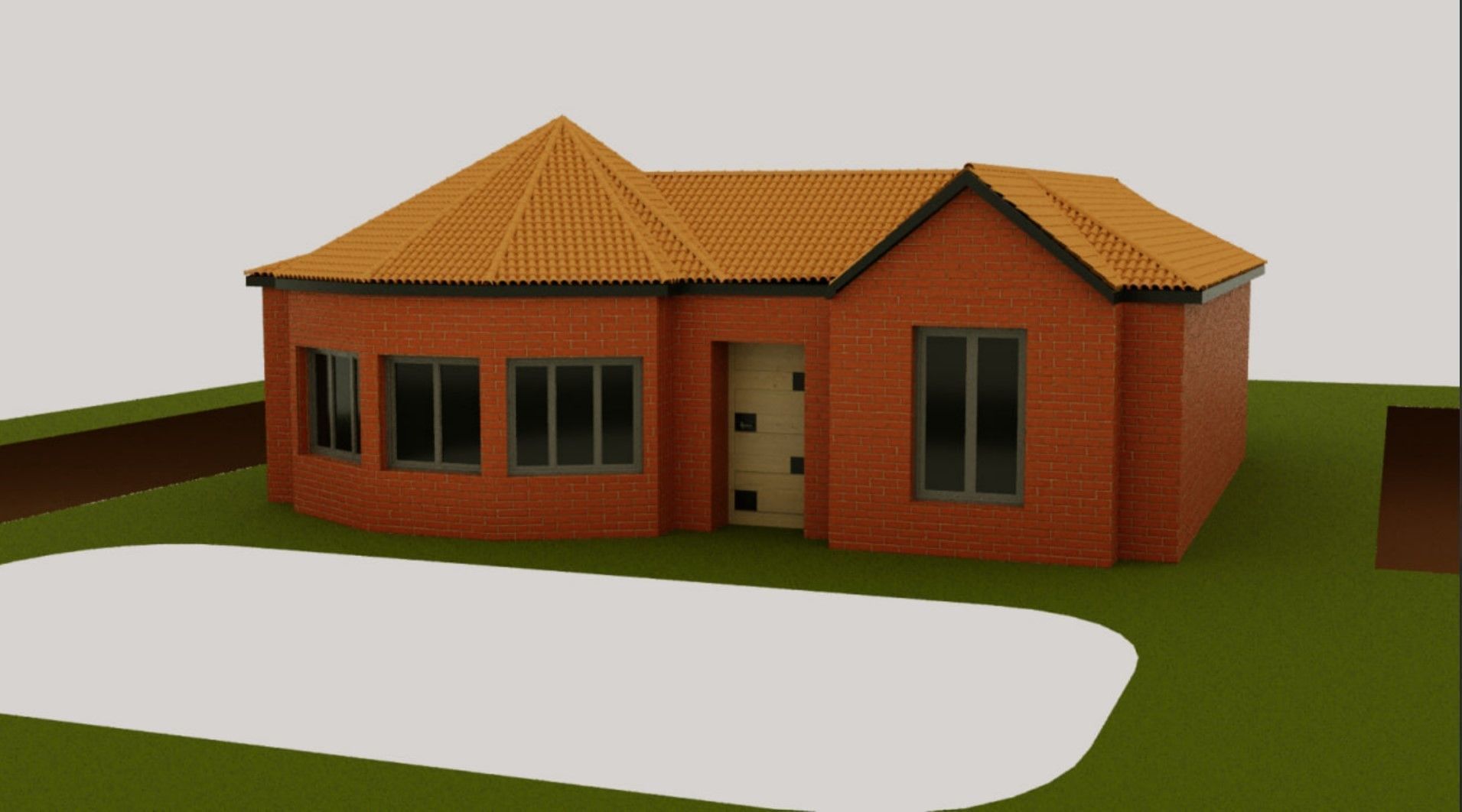 exterior Free 3D model_2