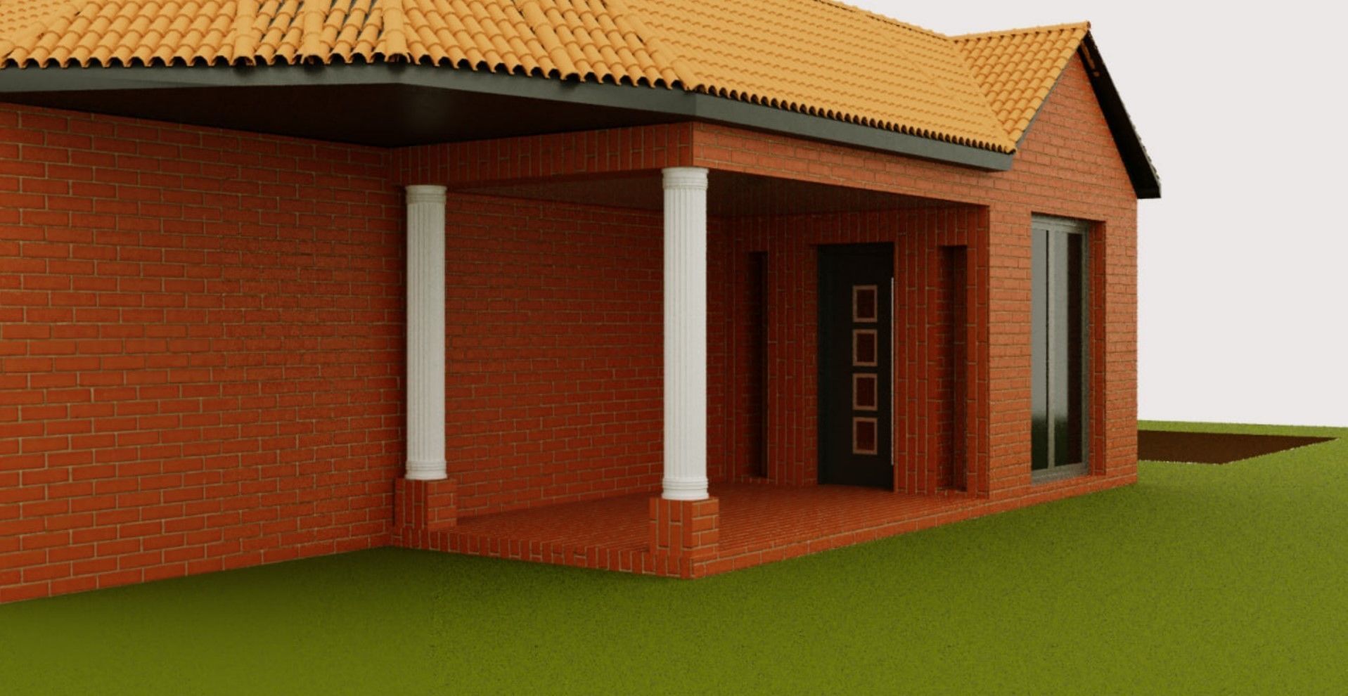 exterior Free 3D model_3