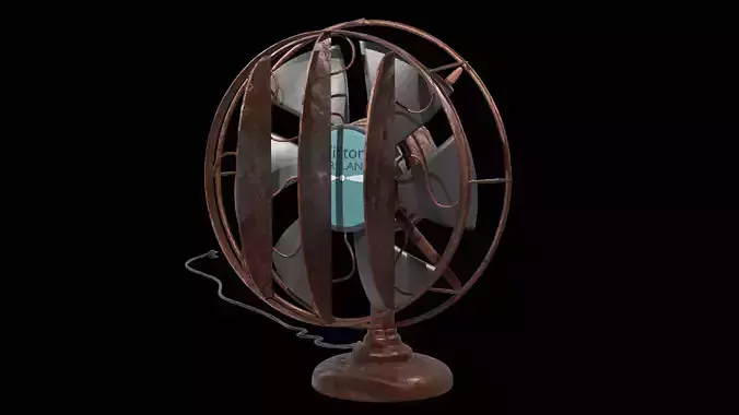 Industrial Fan 3D model