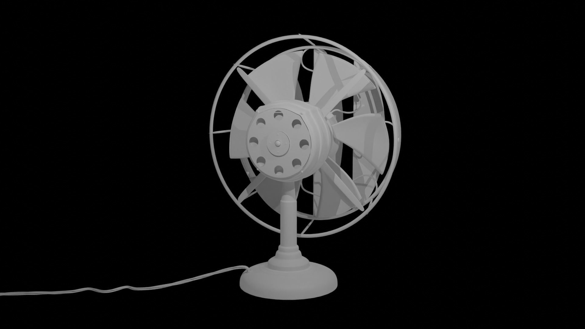 Industrial Fan 3D model_5