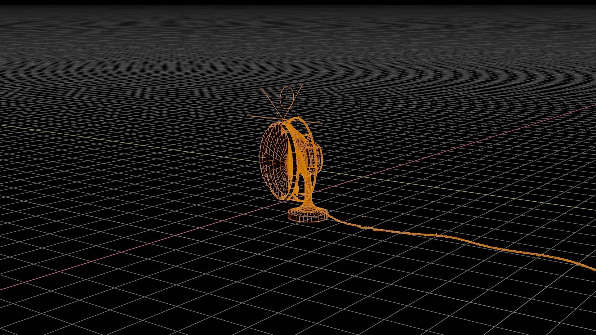 Industrial Fan 3D model_8