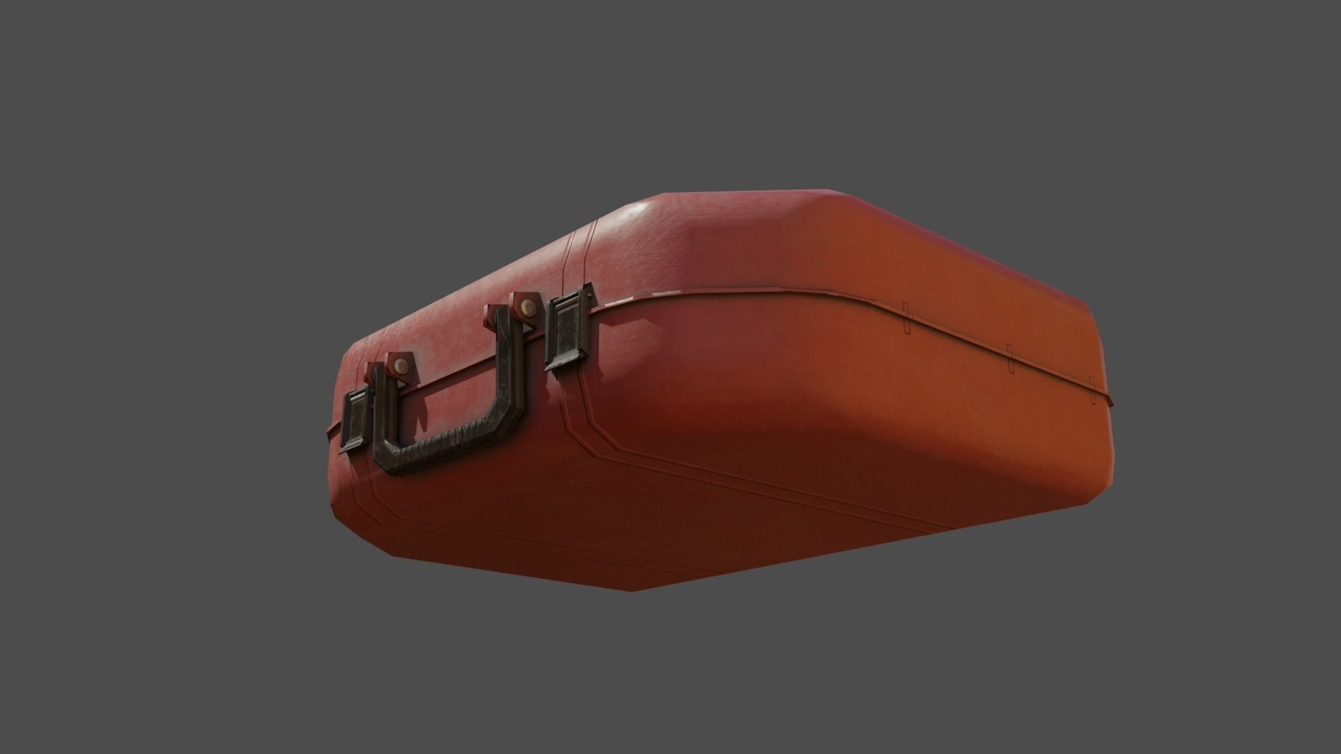 First Aid Medkit Low-poly 3D model_13