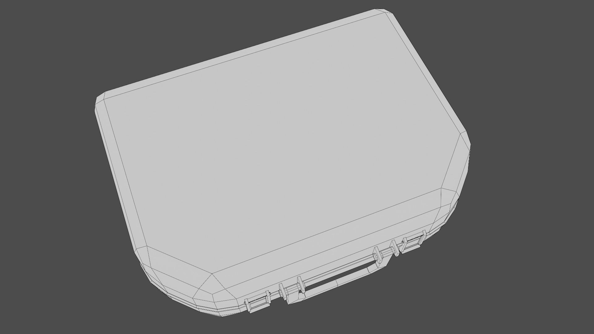 First Aid Medkit Low-poly 3D model_8