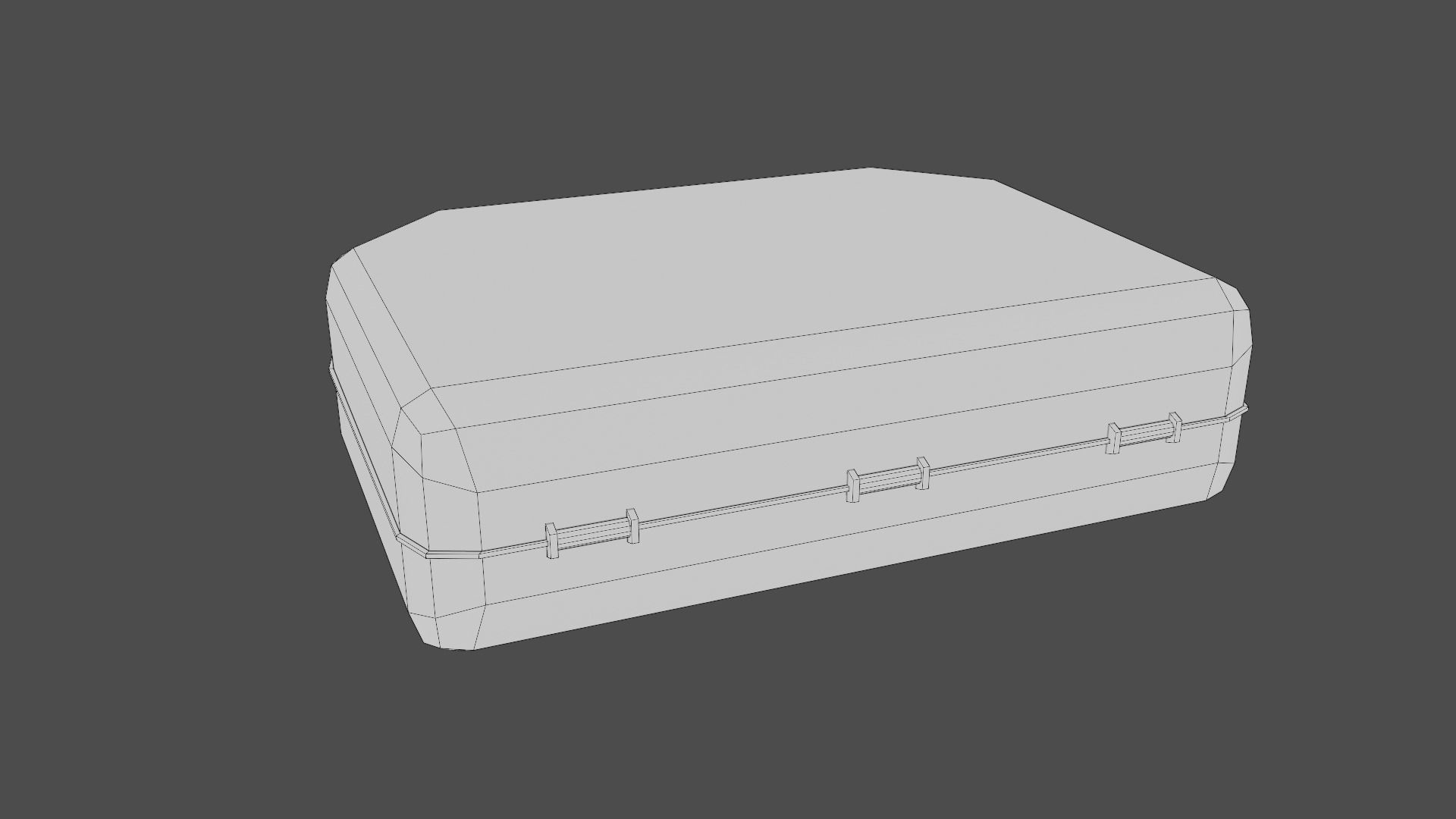 First Aid Medkit Low-poly 3D model_6