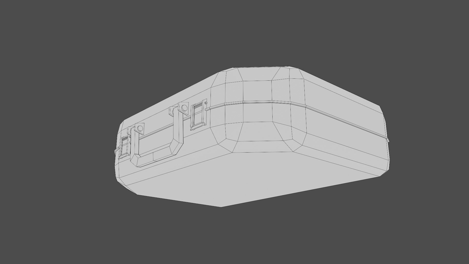 First Aid Medkit Low-poly 3D model_14