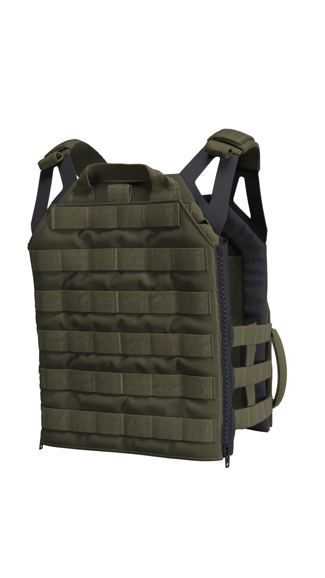 Military Plate Carrier Bulletproof Vest Crye JPG 2 Marvelous 3D model
