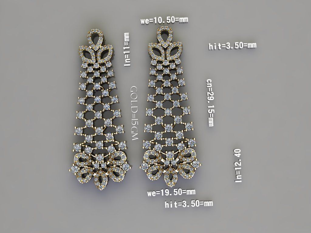 EARING FASION 3D model_1