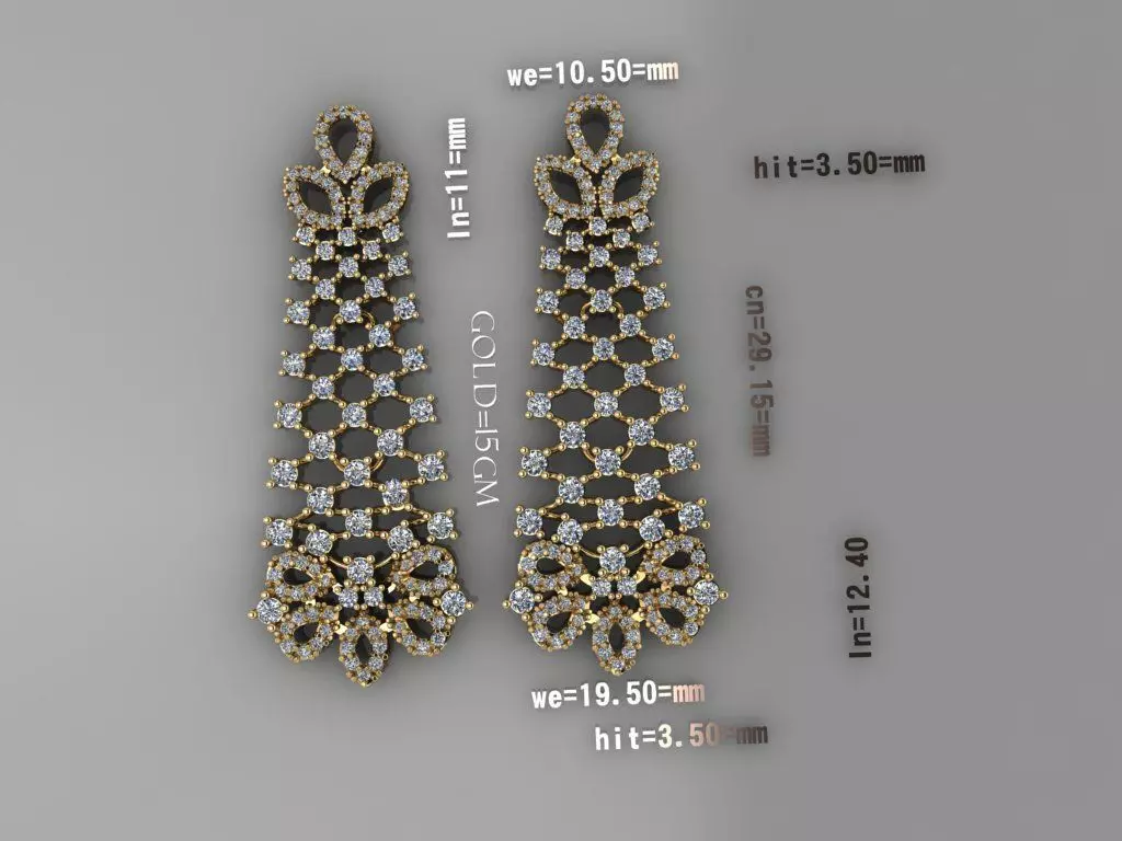 EARING FASION 3D model_0