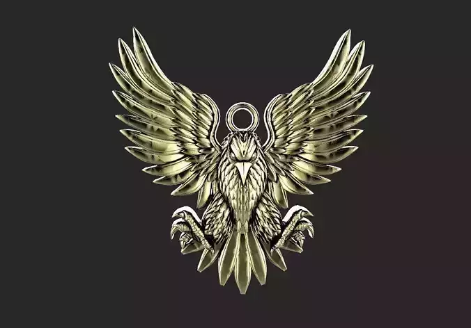 Eagle pendant