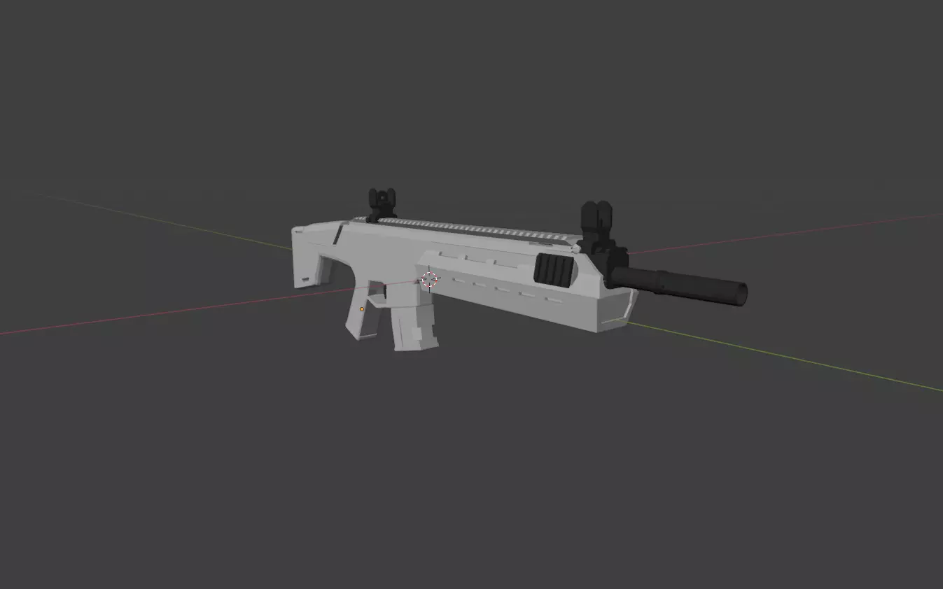 ar 15 weapon Free 3D model_0