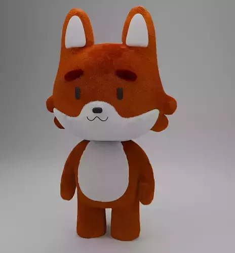 Fox model 3D model