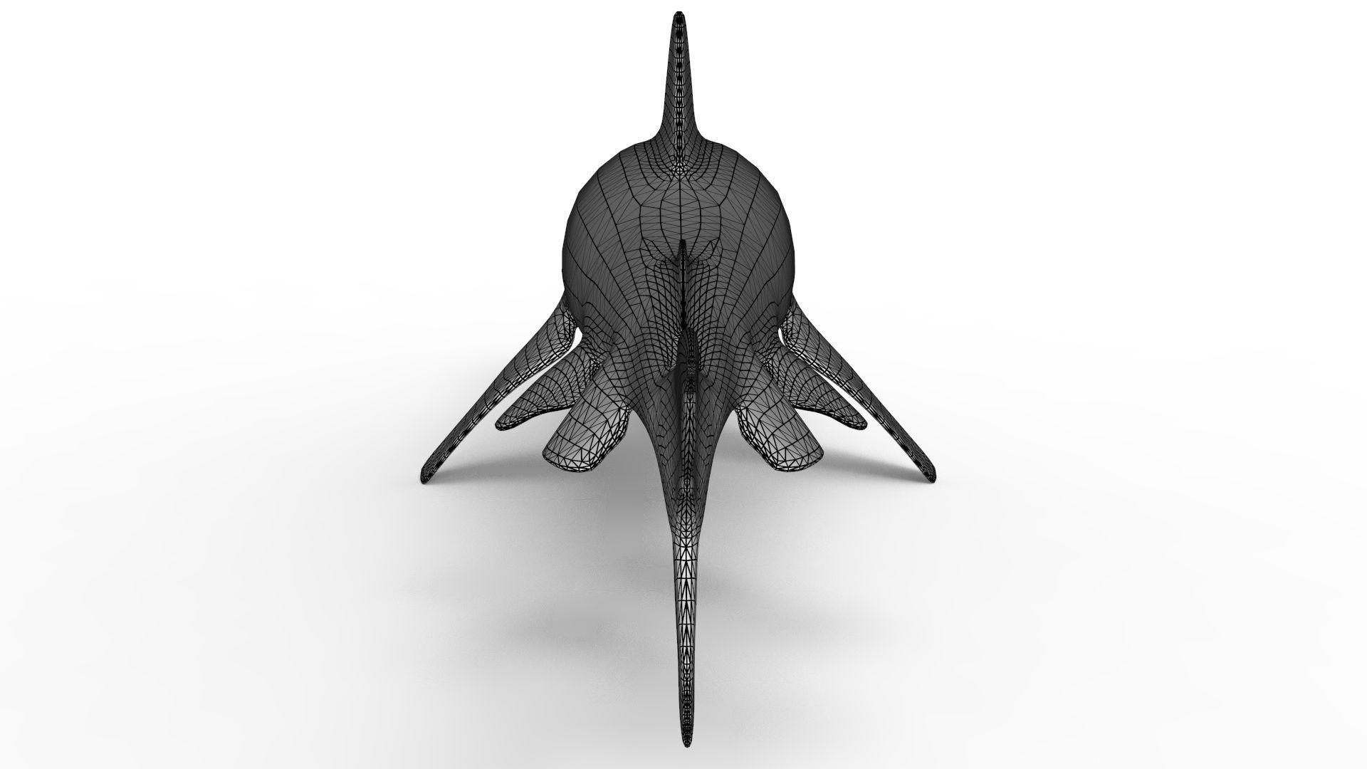 Tiger Shark 3D model_12