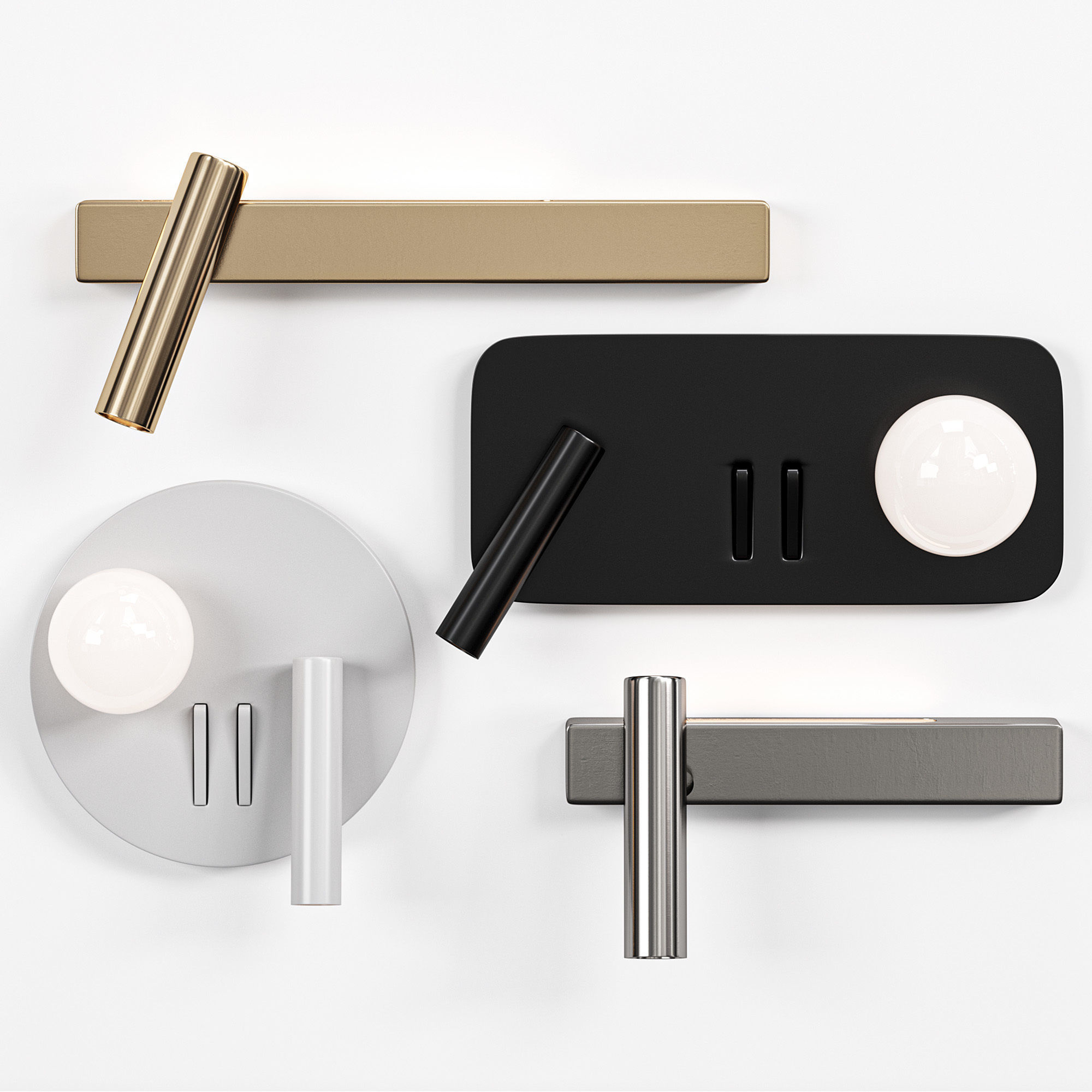 JENIUS Wall Lamp 3D model_1