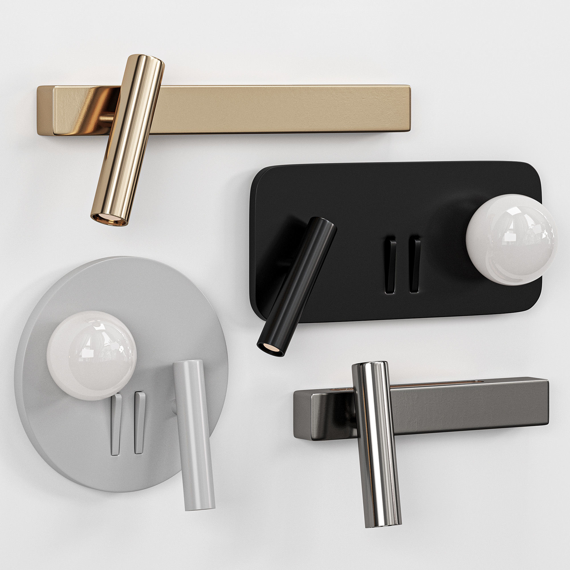 JENIUS Wall Lamp 3D model_3