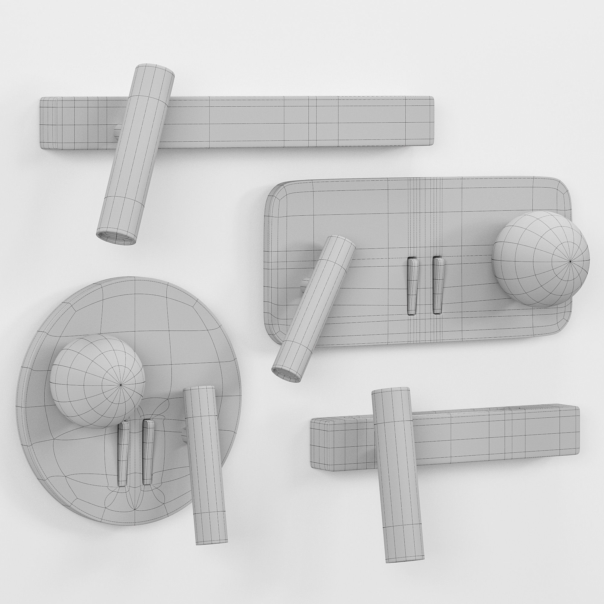 JENIUS Wall Lamp 3D model_4