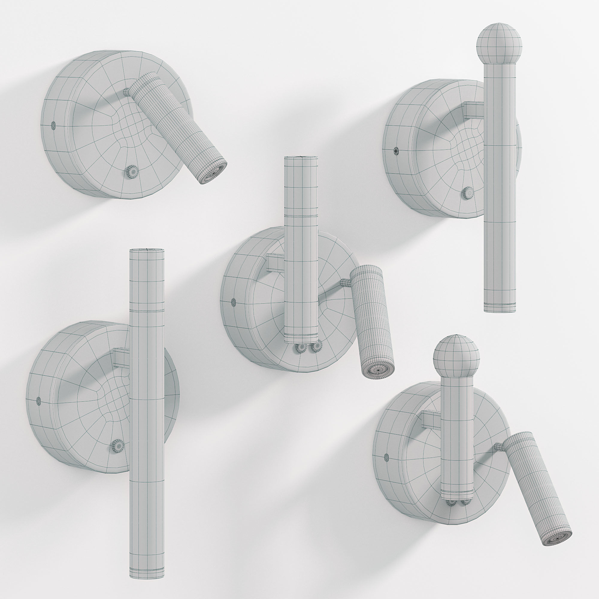 LUKE wall lamp  3D model_5