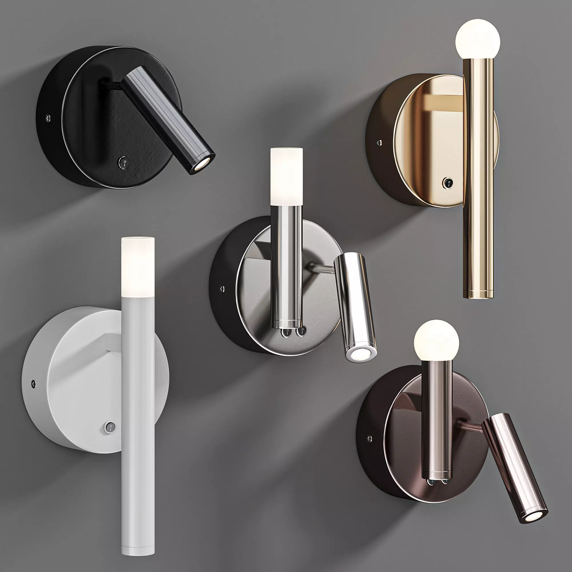 LUKE wall lamp  3D model_0