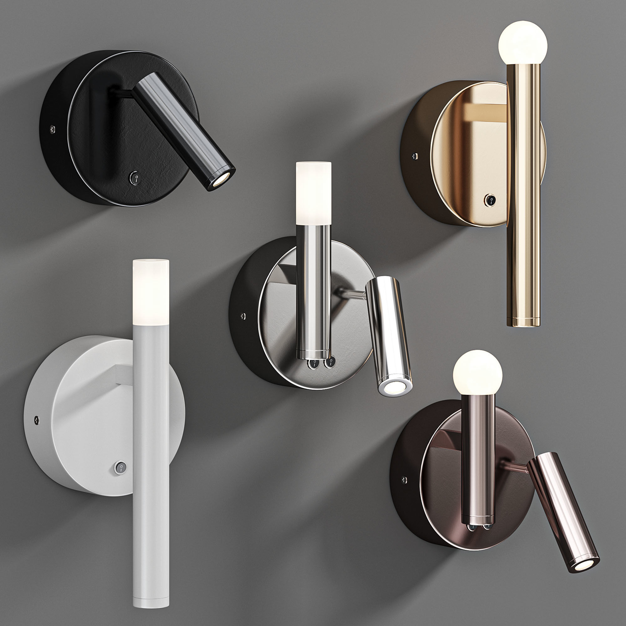 LUKE wall lamp  3D model_7