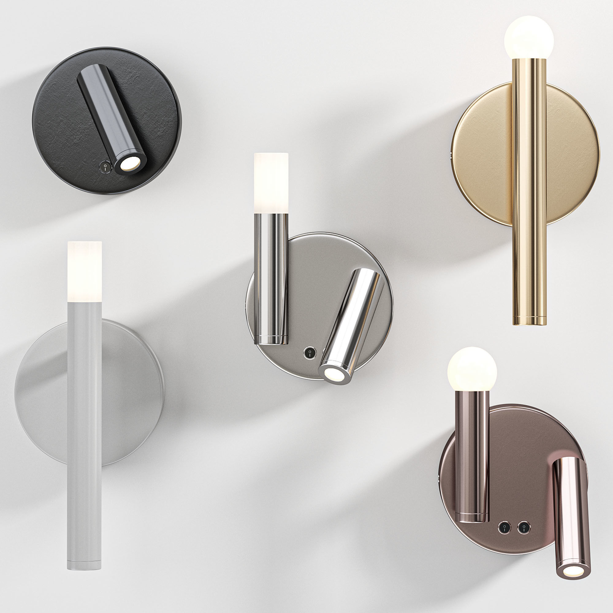 LUKE wall lamp  3D model_2