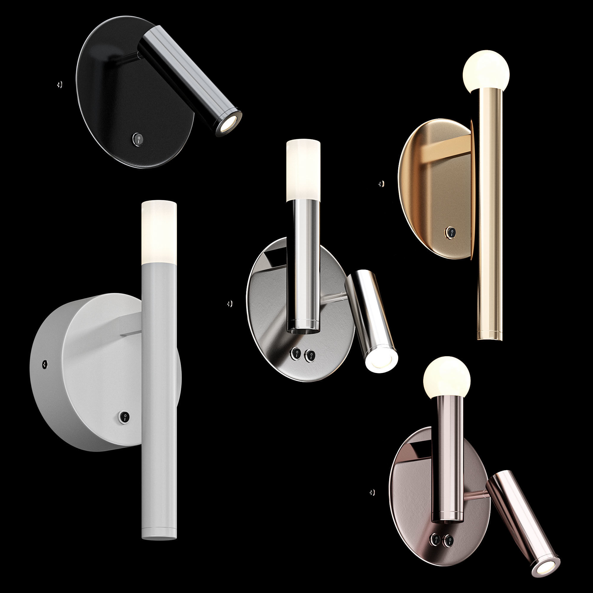 LUKE wall lamp  3D model_4