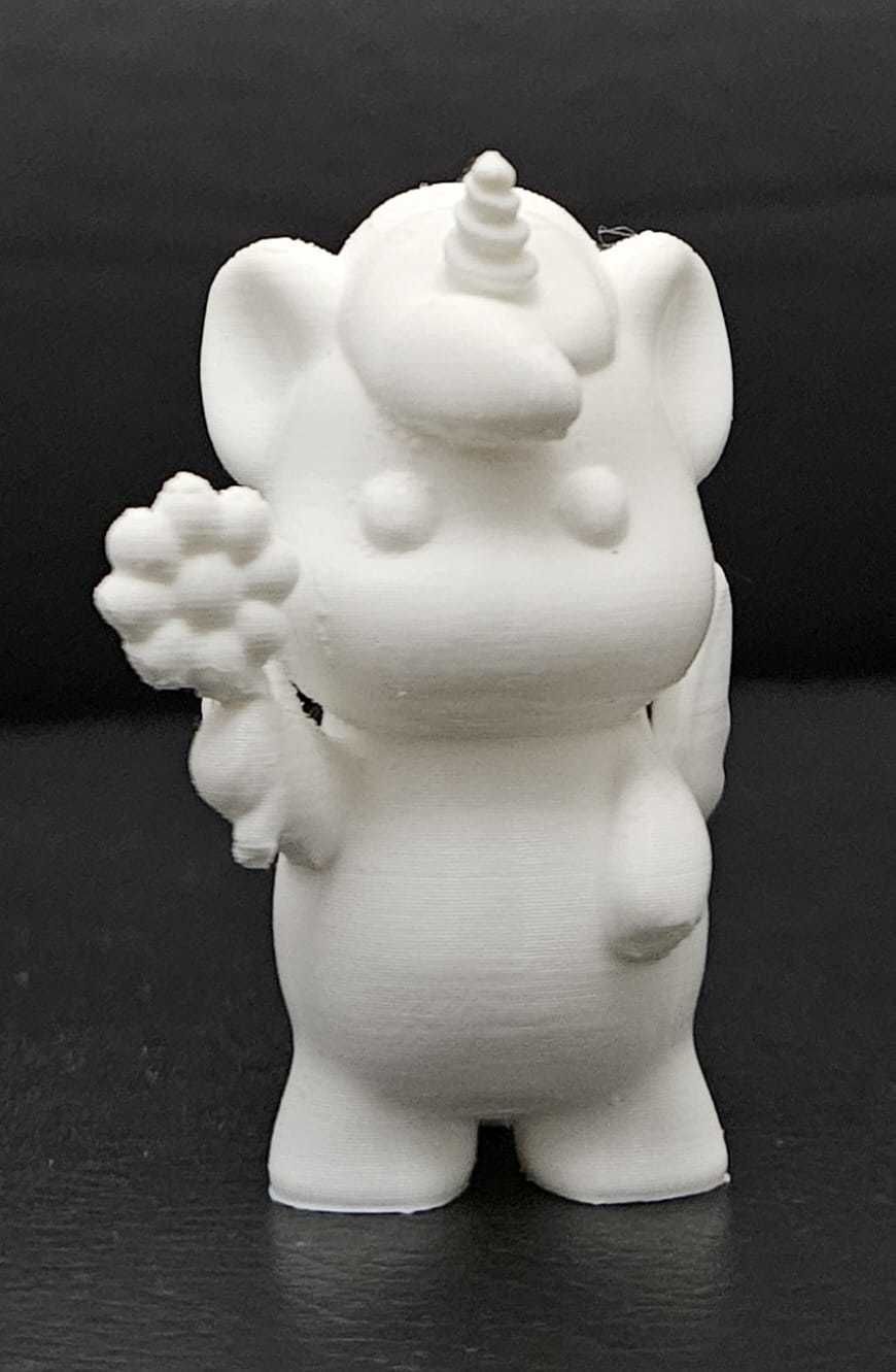 Cute Unicorn Flower 3D print model_5