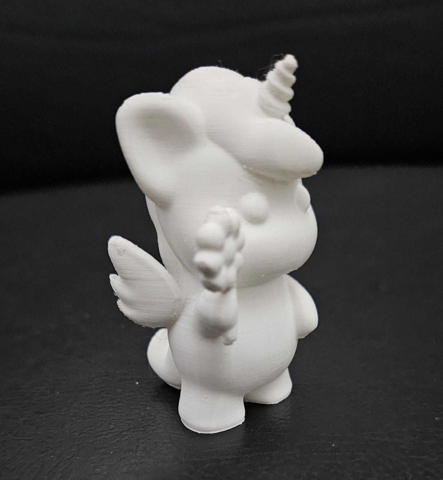Cute Unicorn Flower 3D print model_12