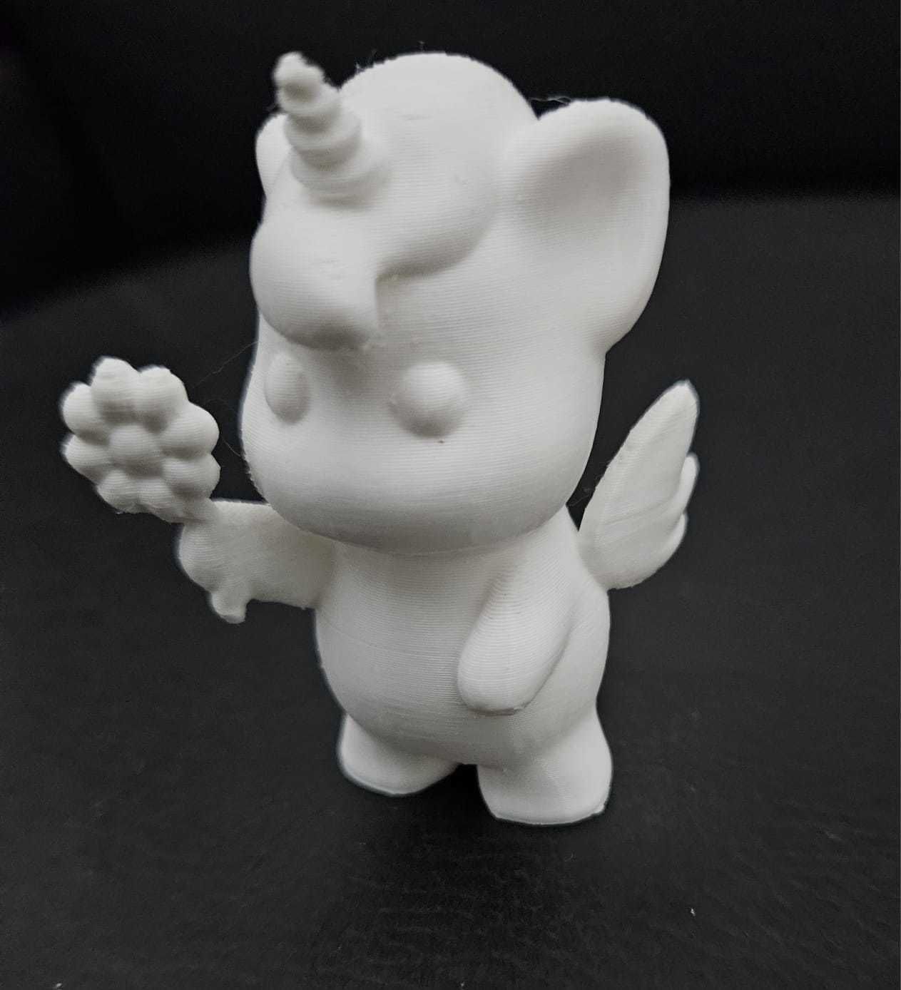 Cute Unicorn Flower 3D print model_6