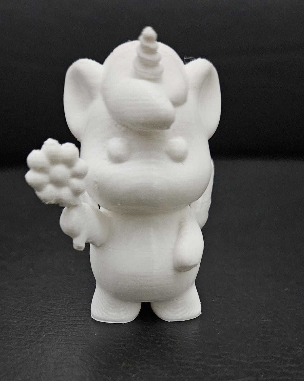 Cute Unicorn Flower 3D print model_13