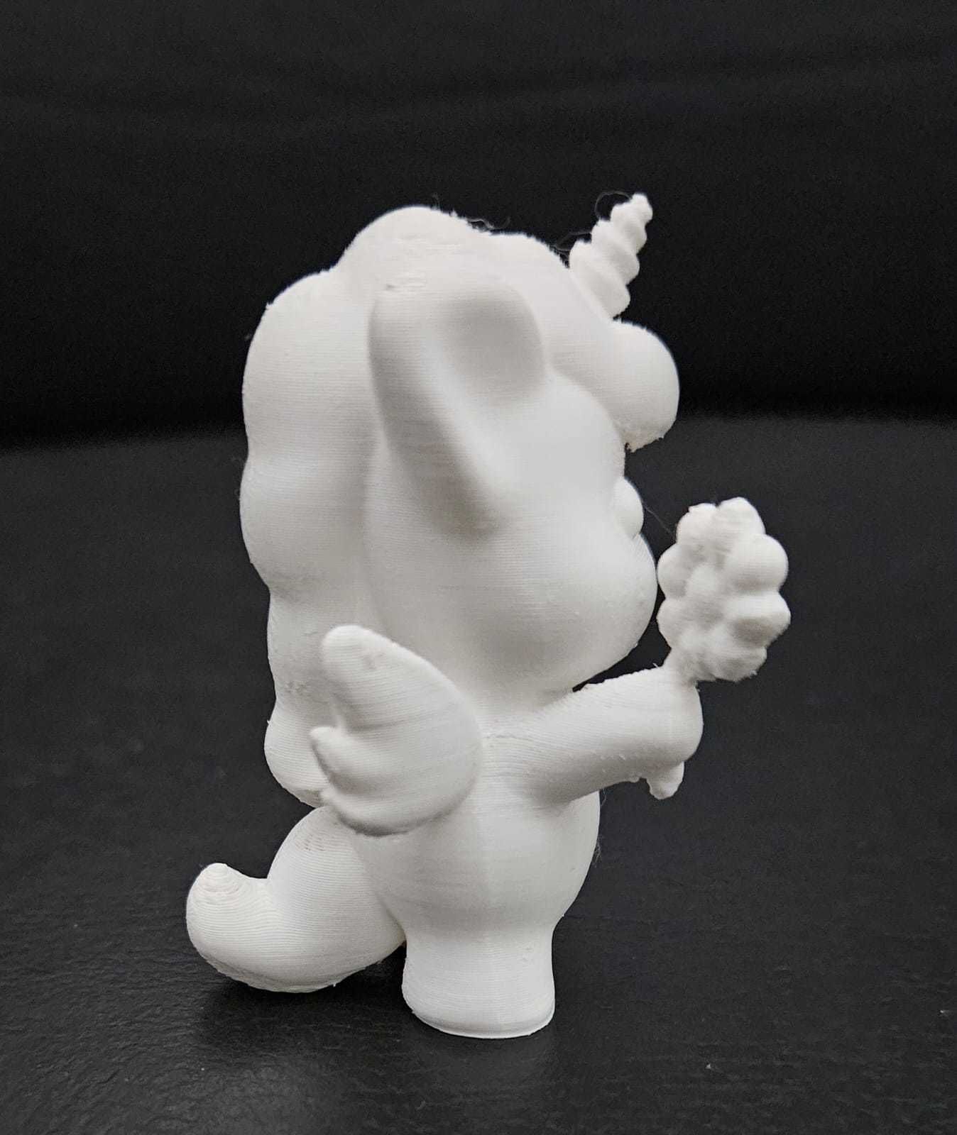Cute Unicorn Flower 3D print model_11